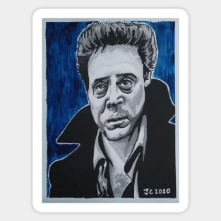 The Dead Zone - Johnny Smith portrait (original) Sticker